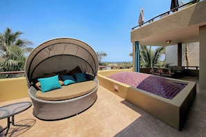 Villa, 4 Bedrooms, Private Pool, Garden View | Terrace/patio