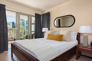 Exclusive-Apartment | 2 Schlafzimmer, laptopgeeigneter Arbeitsplatz, Bügeleisen/Bügelbrett