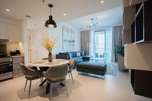 디자인 아파트 | 객실 내 식사 공간