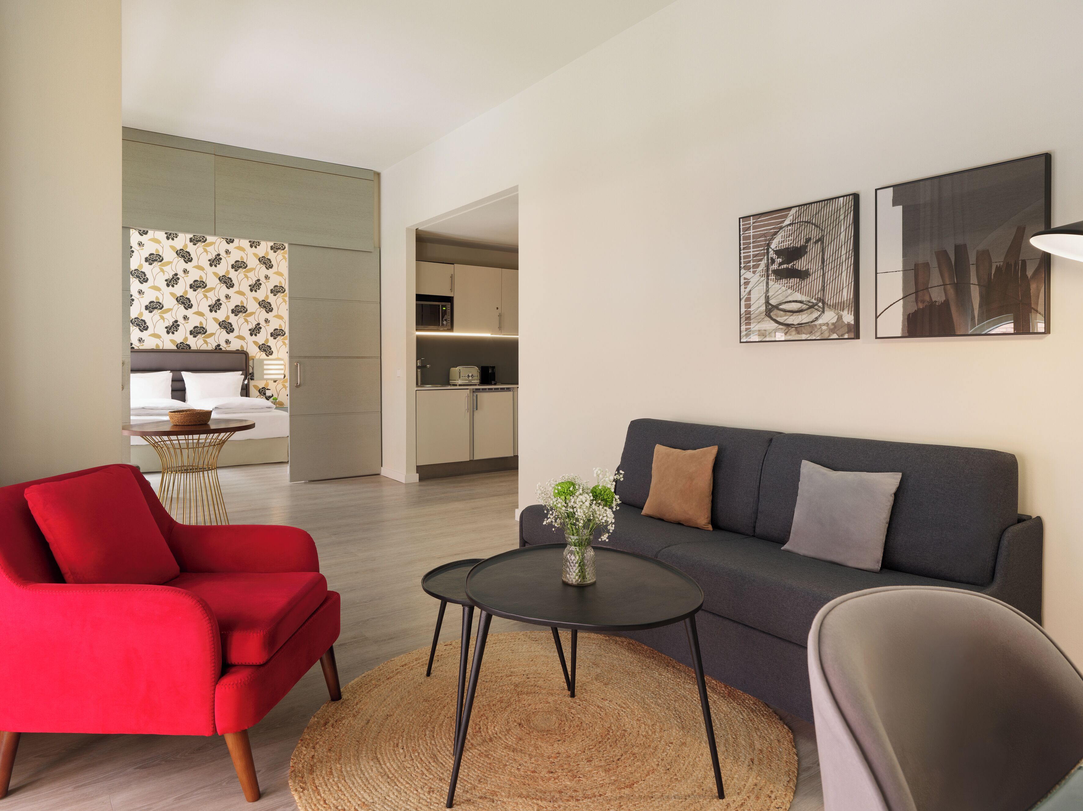 Gác Superior | Khu phòng khách | TV màn hình phẳng 32-inch có truyền hình vệ tinh, TV 