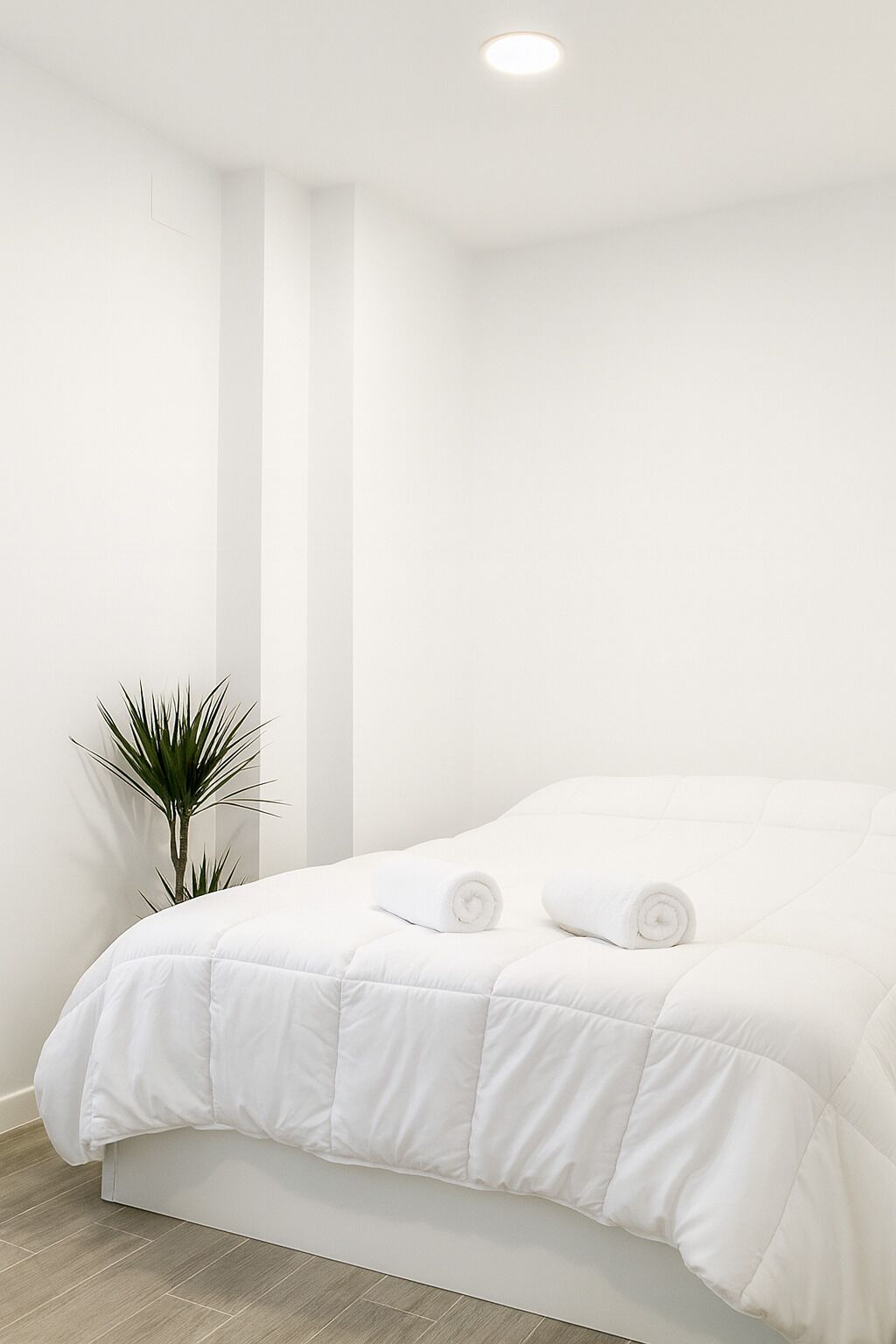 1 dormitorio, tabla de planchar con plancha, wifi gratis y ropa de cama