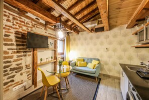 TV - Beautiful Renovated Loft  in the center 012  (Madrid)