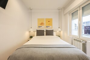 Free WiFi, bed sheets - Blasco de Garay, double room with gym 112 (Madrid)