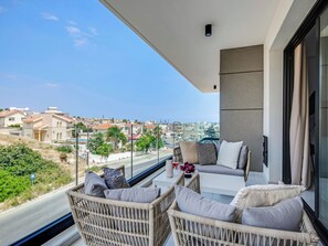 Apartment, 2 Bedrooms, Balcony, City View | Balcony - Sanders Elgio - Delightful 2-bdr Apt With Balcony (Limassol)