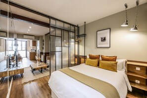 1 bedroom, iron/ironing board, free WiFi, bed sheets - NEW Design loft in CHUECA I1D (Madrid)