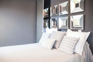 2 chambres, fer et planche Ă repasser, Wi-Fi gratuit, draps fournis