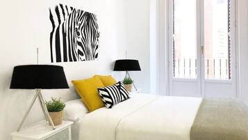 2 habitaciones, tabla de planchar con plancha y wifi gratis