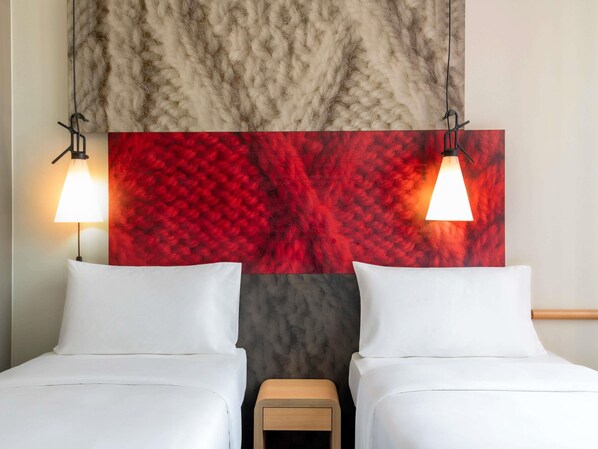 Premium bedding, memory foam beds, minibar, in-room safe