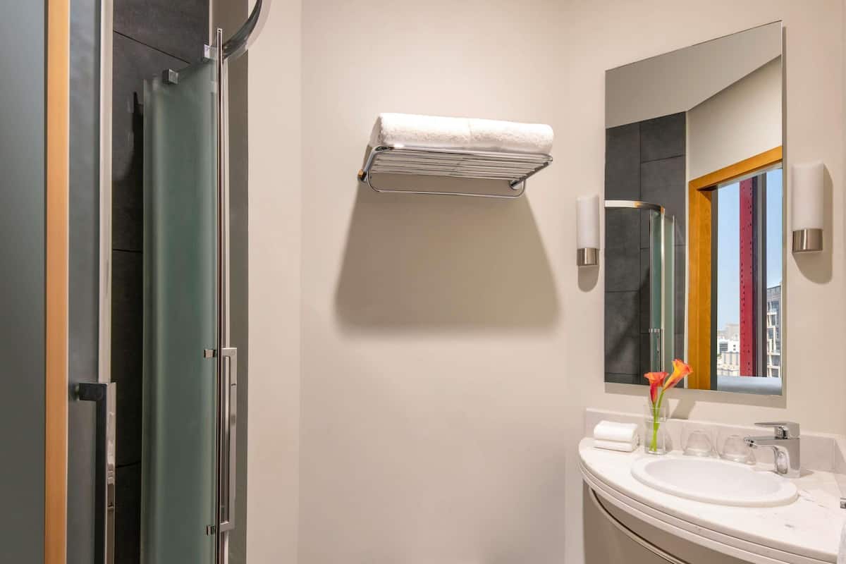 Premium bedding, memory foam beds, minibar, in-room safe