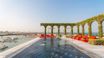 Rooftop bar, ocean views, open selected days