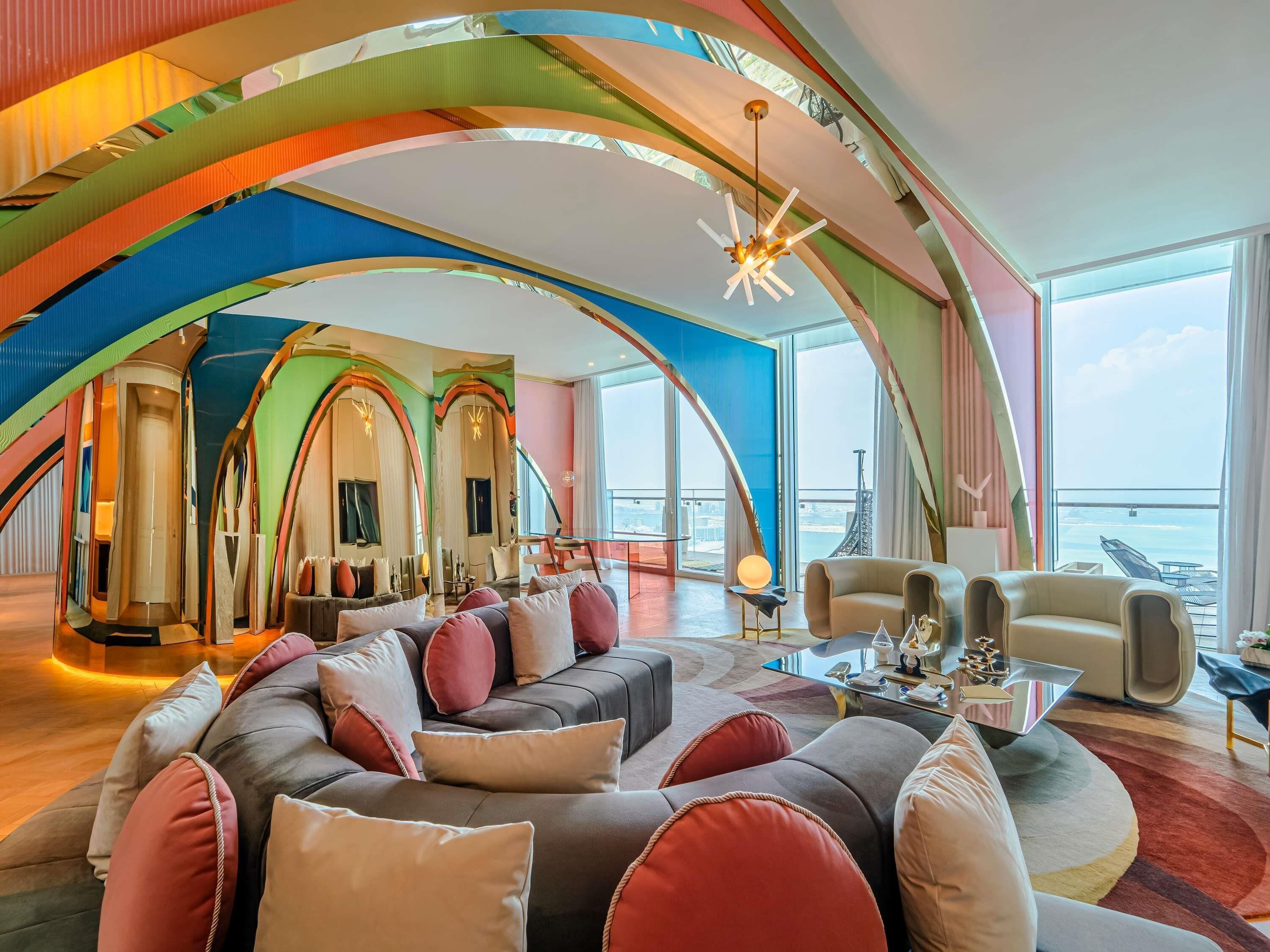 Suite, Multiple Beds (Designer) | Hypo-allergenic bedding, minibar, in-room safe, desk