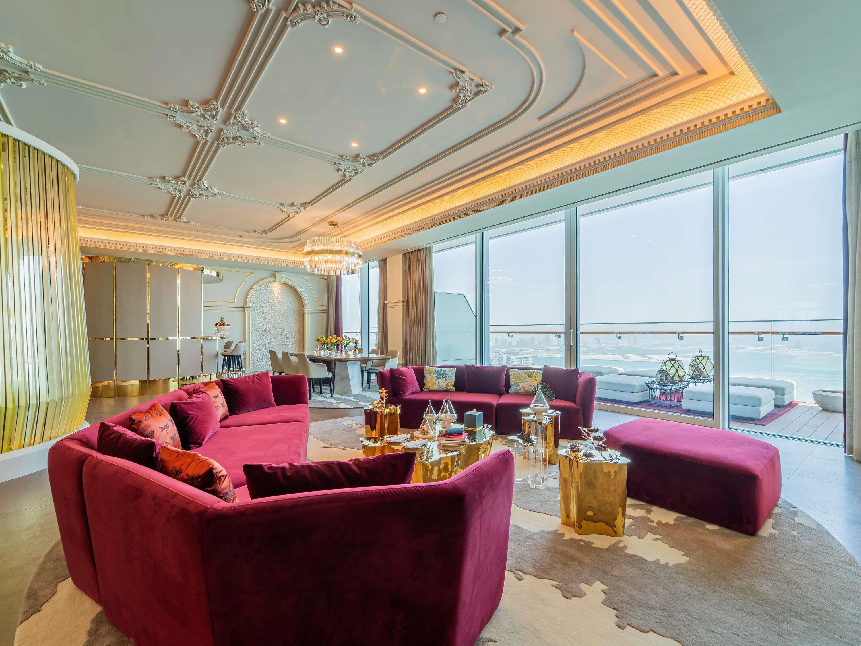 Raffles, Suite, varias camas | Ropa de cama hipoalergénica y minibar 