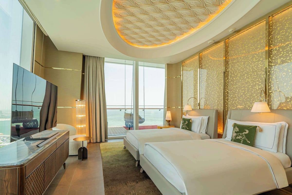 1 habitación, ropa de cama hipoalergénica y minibar
