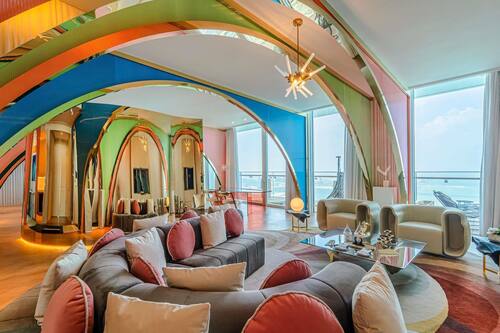 Suite, Plusieurs lits (Designer) | Literie hypoallergénique, minibar, coffre-fort, décor unique
