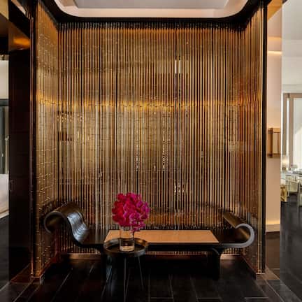 套房, 2 间卧室 | 埃及棉床单、高档床上用品、迷你吧、客房内保险箱