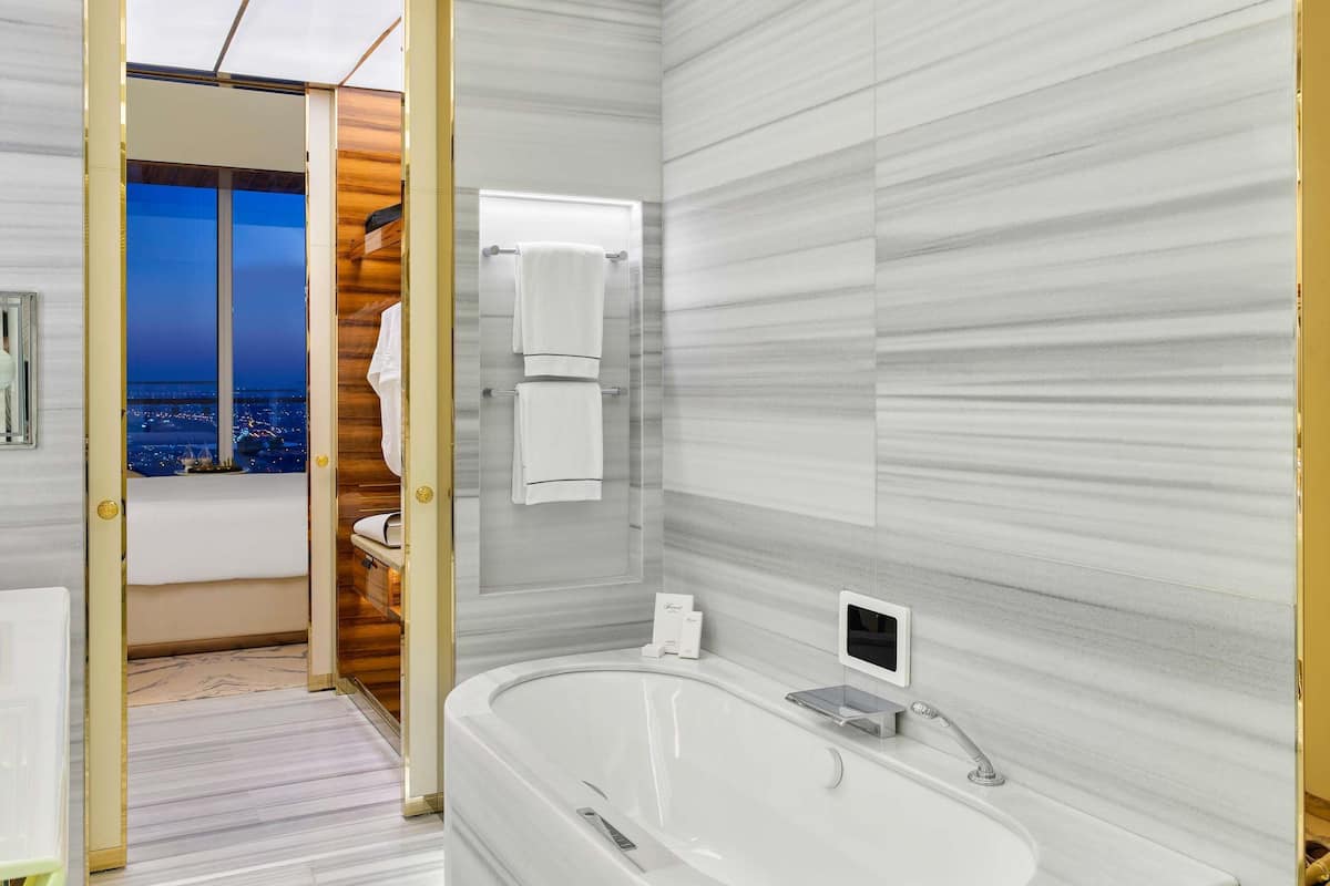 1 chambre, draps en coton égyptien, literie de qualité, minibar