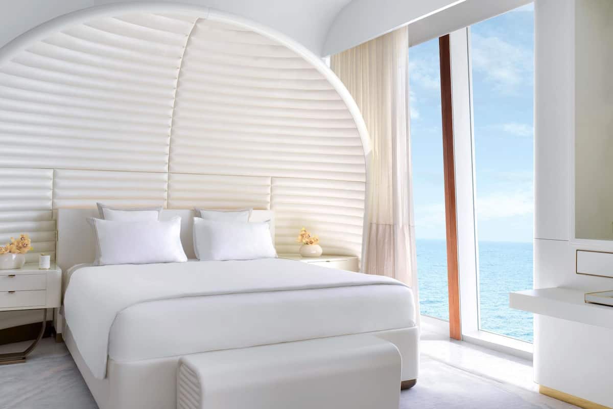 Draps en coton égyptien, literie de qualité supérieure, minibar