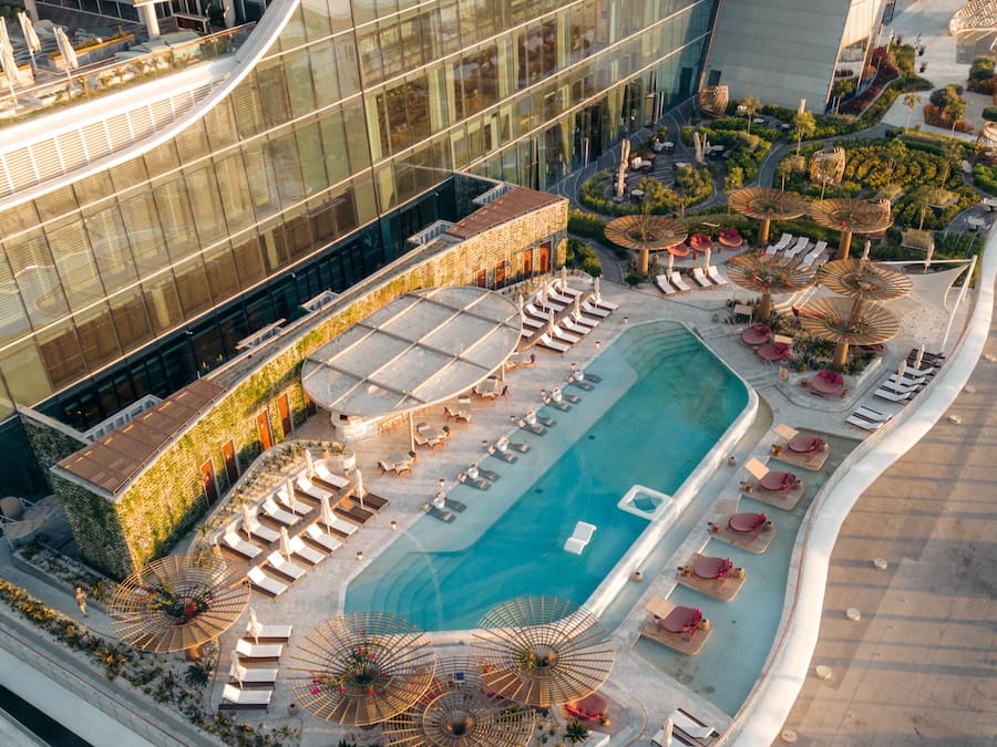 Indoor pool, 2 outdoor pools, open 8:00 AM to 8:00 PM, sun loungers