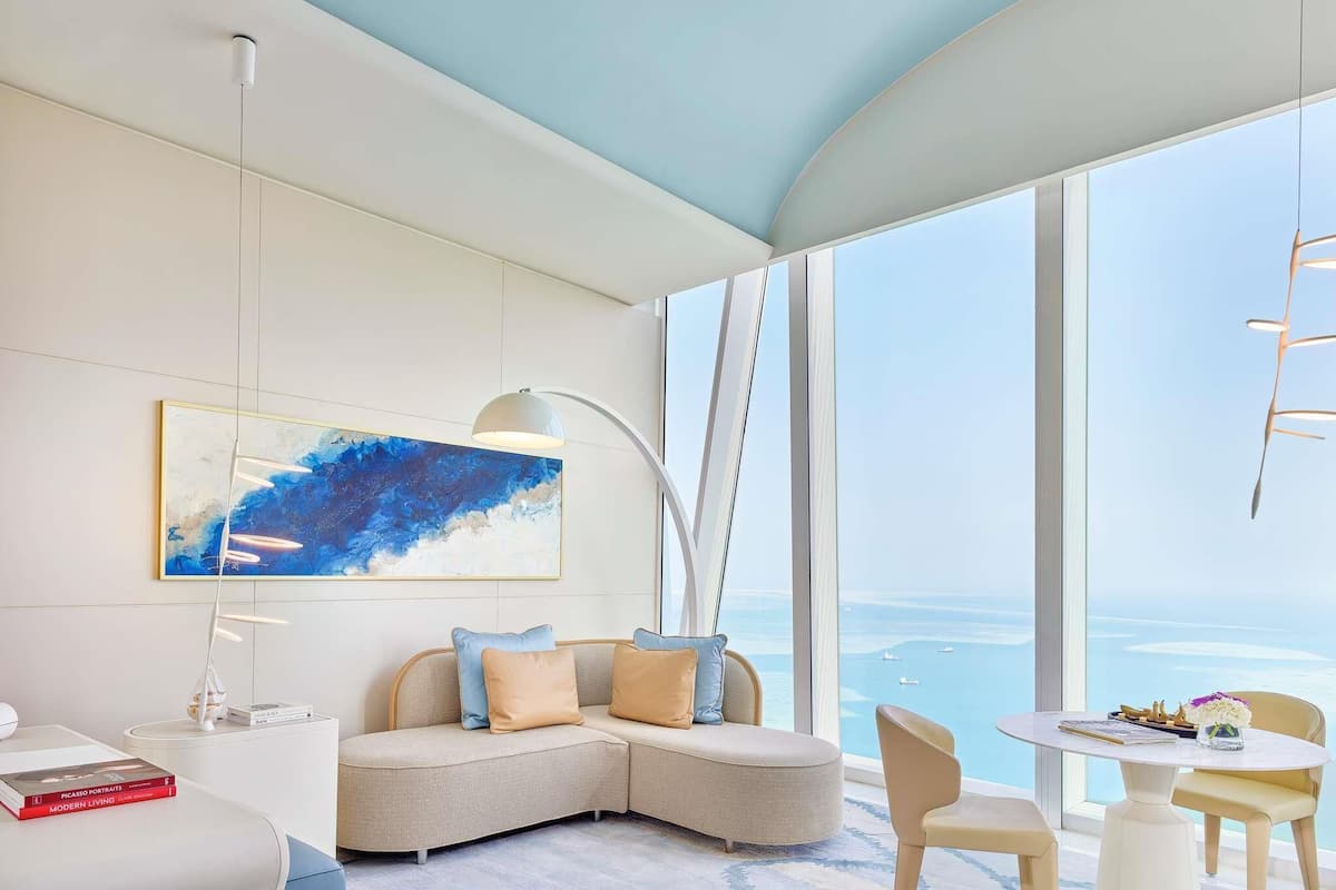 Suite, 1 Bedroom, Sea View (Gold) | Egyptian cotton sheets, premium bedding, minibar, in-room safe