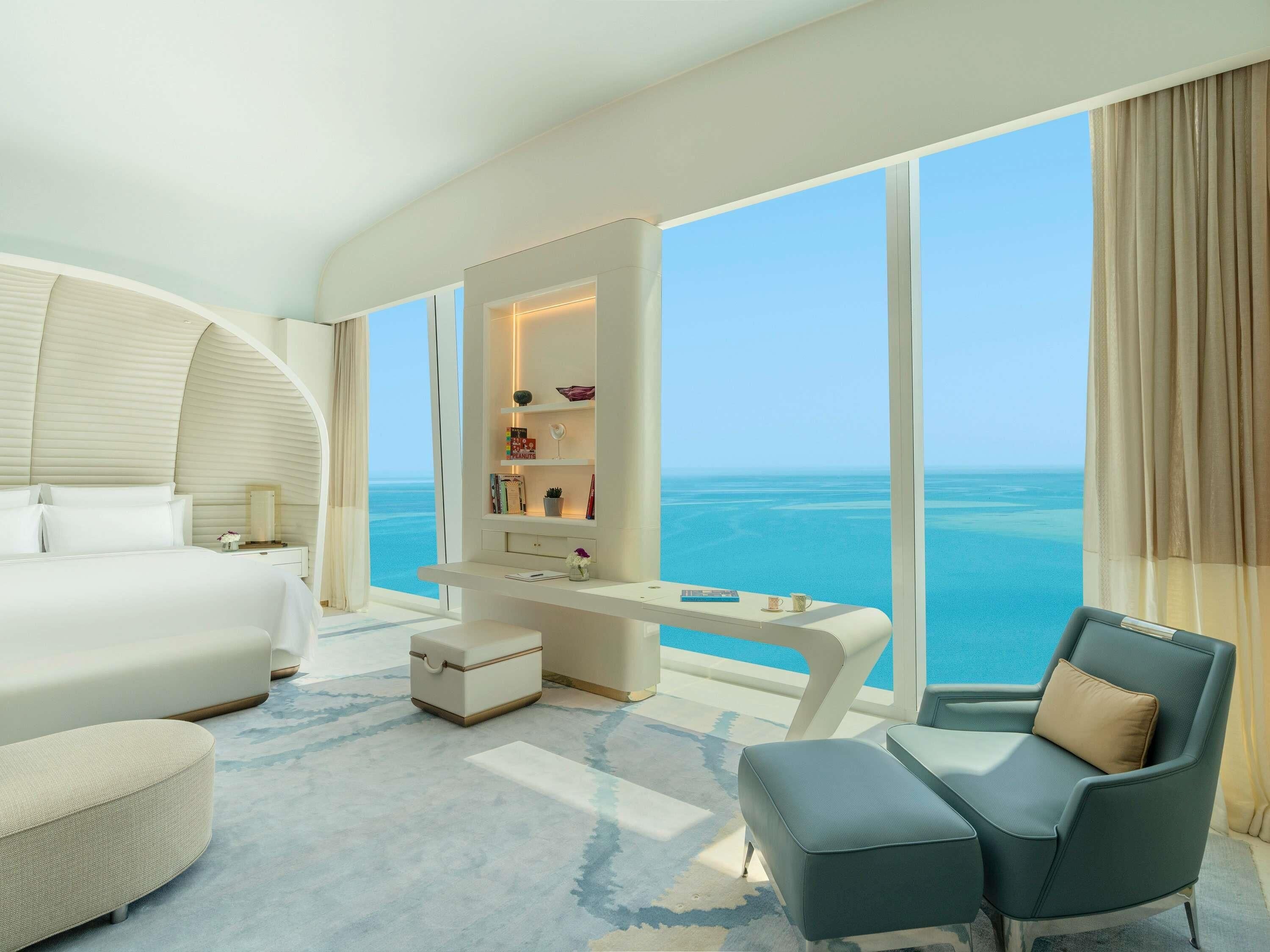 Junior Suite, Balcony, Sea View | Egyptian cotton sheets, premium bedding, minibar, in-room safe