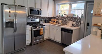 Gorgeous Mid Century 3 bed with hot tub near Lincoln Square