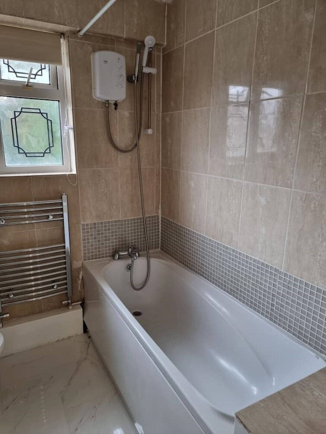 Ducha y bañera combinadas