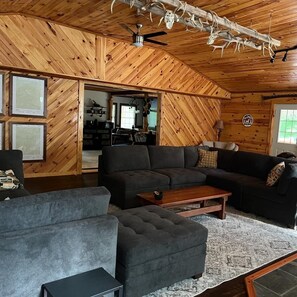 Smart TV, DVD player, books