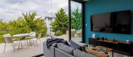 TV, smart speakers, offices