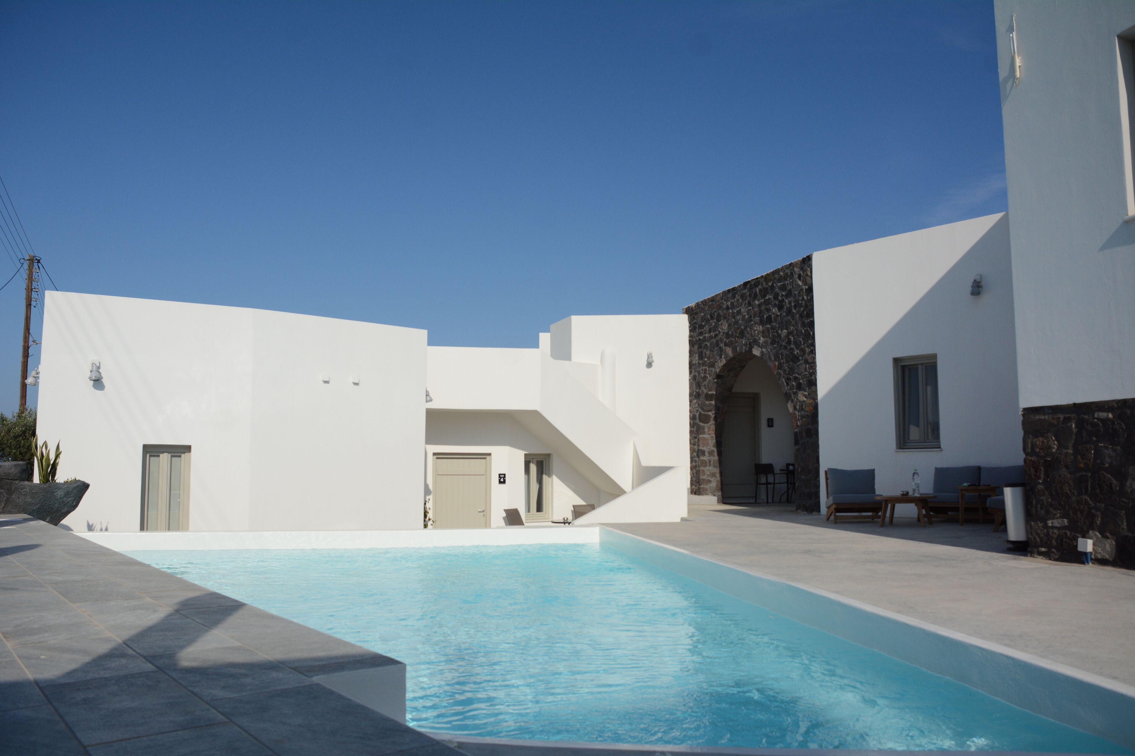 seasonal outdoor pool, open 10:30 am to 9:30 pm, pool umbrellas