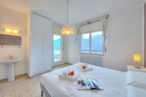 Family Villa, Multiple Bedrooms, Mountainside (Villa Panorama with private pool) | 3 bedrooms, iron/ironing board, free WiFi, bed sheets - Villa Panorama With Private Pool (Nago-Torbole)