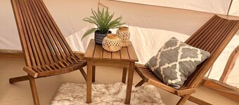 Cozy 1-Bedroom Yurt With Indoor Wood Stove