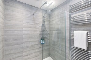 Hair dryer, towels