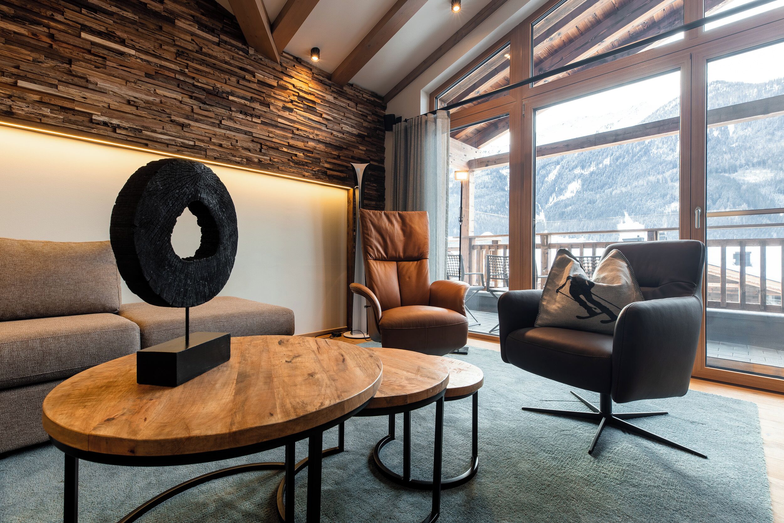 Apartamento Deluxe | Zona de estar | Suelo radiante