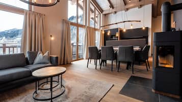Loftsleilighet | Oppholdsområde | Oppvarmet gulv