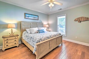 4 Schlafzimmer, laptopgeeigneter Arbeitsplatz, Bügeleisen/Bügelbrett