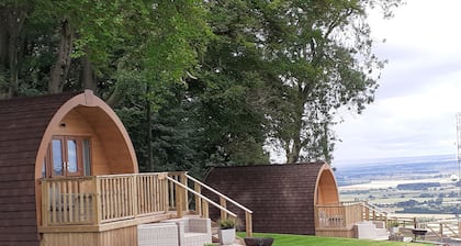 Luxury Glamping Pods on a secluded quiet site. 1 Unit available.