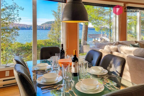 ⭐ Aux Berges du Pont Suspendu 🌉 Grand Lac Brompton / Magog-Orford ⭐