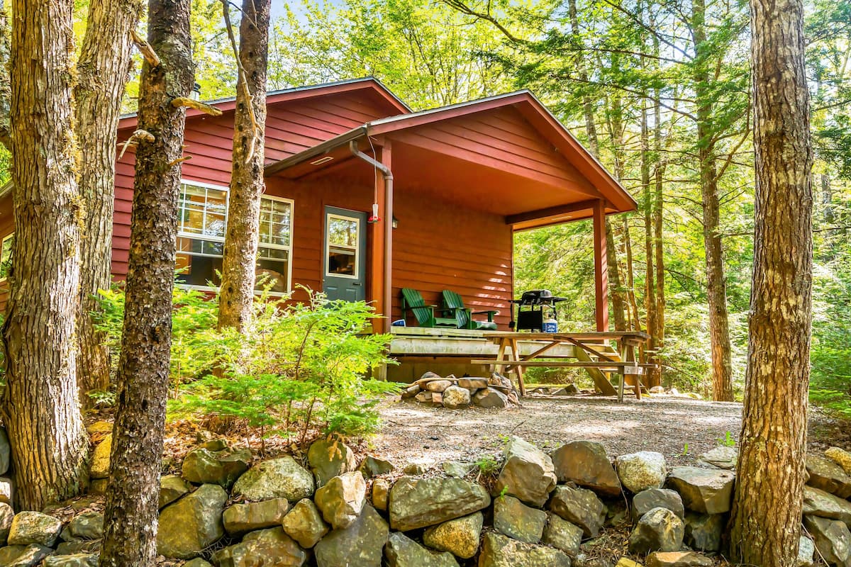 Eenvoudige chalet | Terras
