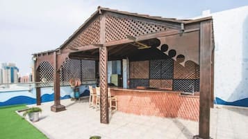 Penthouse Exécutif, non-fumeur, vue ville | Terrasse/Patio