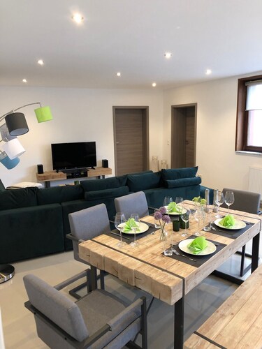 Wolf cave in the apartment house Silberborn