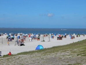 In Strandnähe, Liegestühle