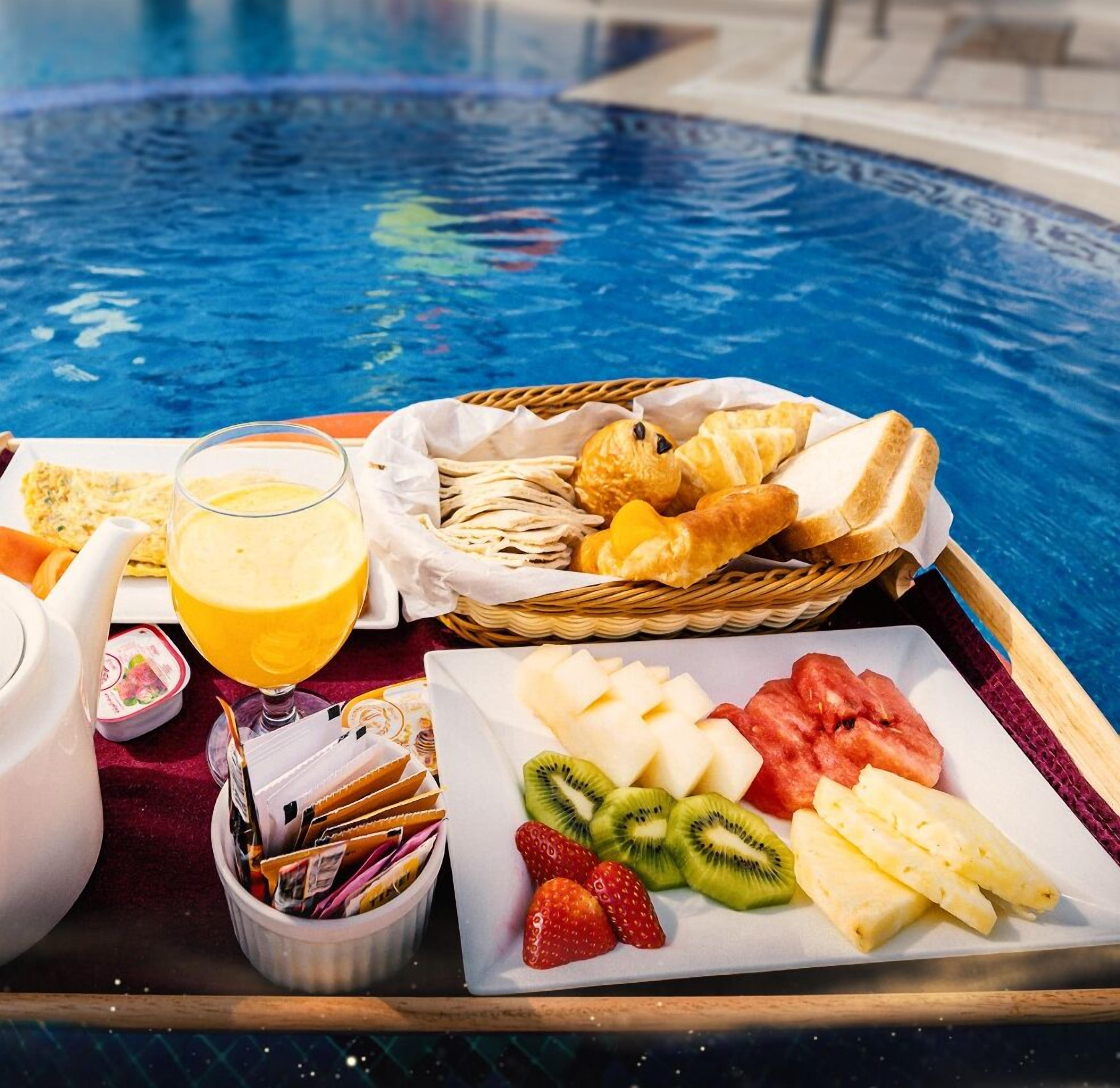Rooftop pool