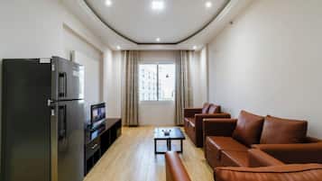 Standard Apartment, 2 Bedrooms | 1 bedroom, in-room safe, iron/ironing board, free WiFi