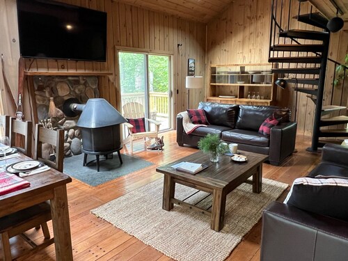 ADK Riverfront Home - Ski Whiteface, Near Lake Placid