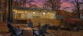 Heart of Pocono Mountains - Huge Yard - Game Rm <10 min to Kalahari & Casino