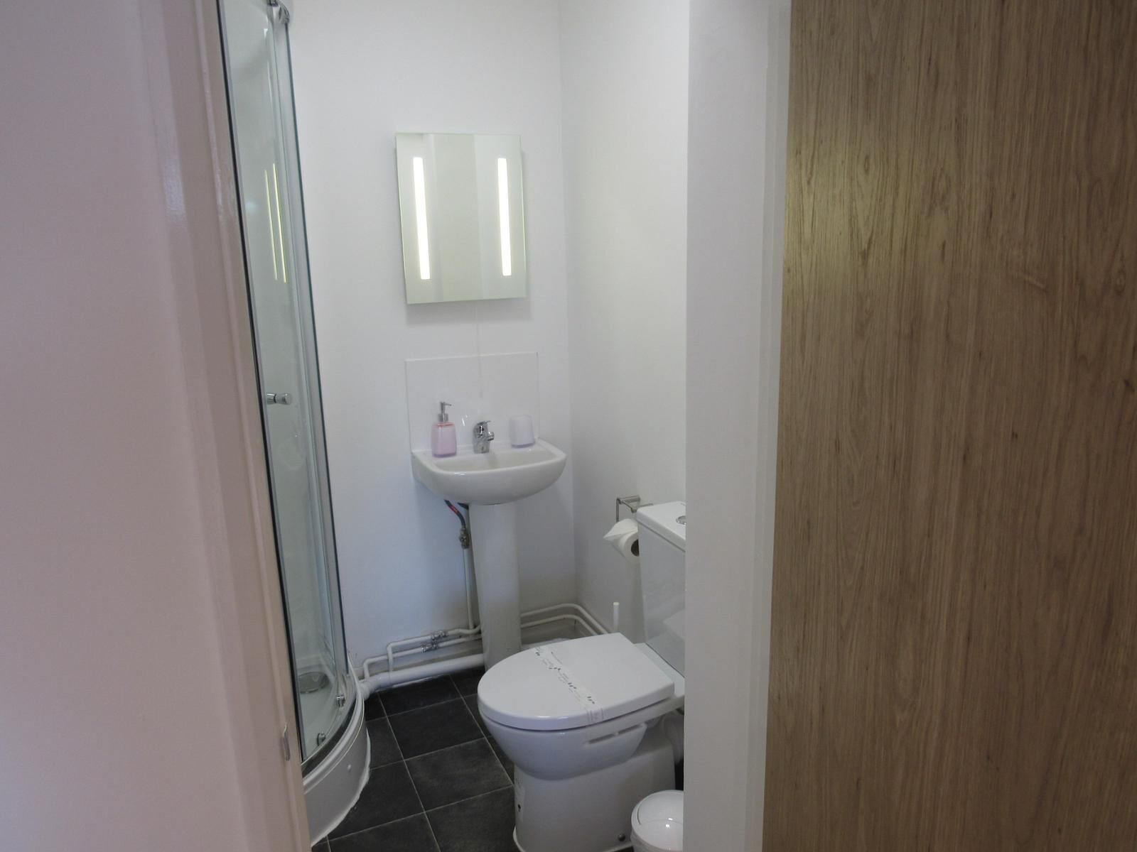 Family Room | Bathroom | Shower, rainfall showerhead, free toiletries, hair dryer