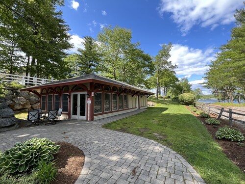 Gated Community, Lake Winnipesaukee. Lake, mountain, actities