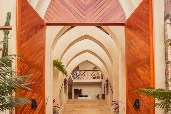 Façade de l’hébergement