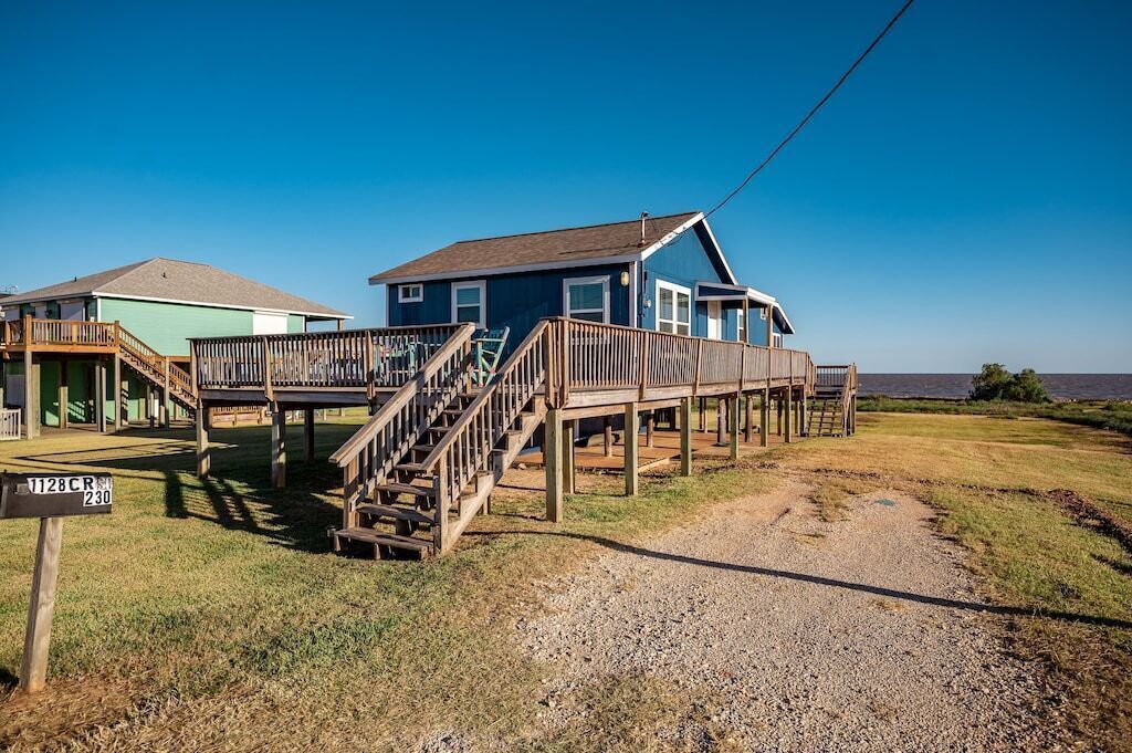 Beachfront Cottage on Sargent Beach