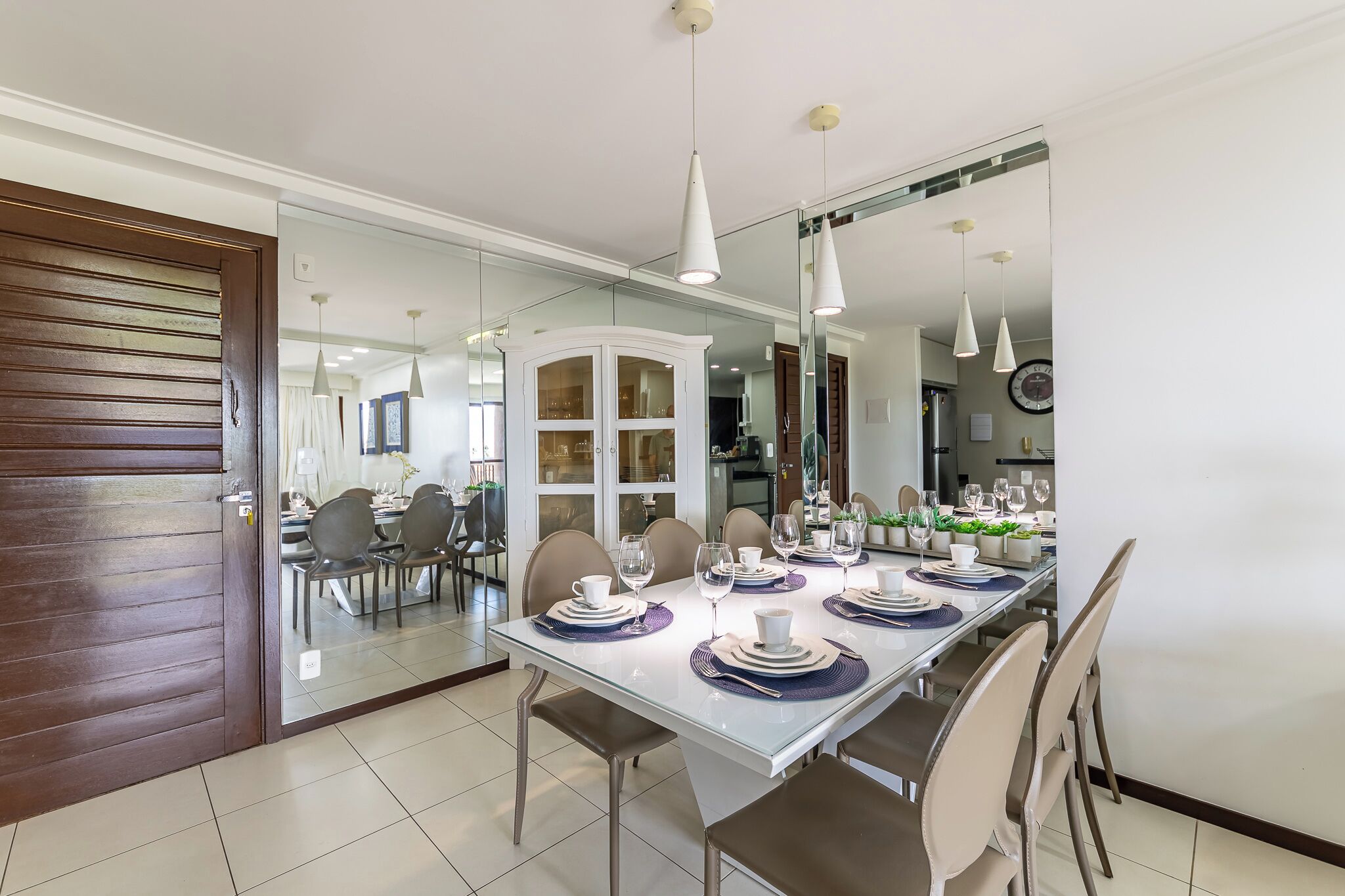 Apartamento conforto | Sala de jantar